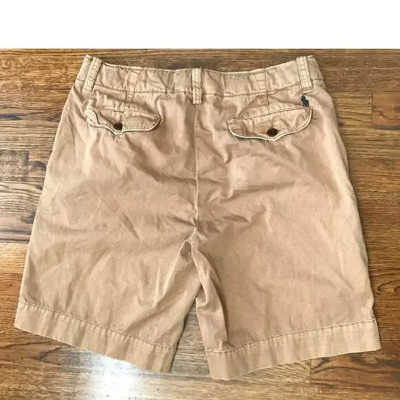 Polo by Ralph Lauren Tan Cotton Shorts Mens 33 - Picture 8 of 11
